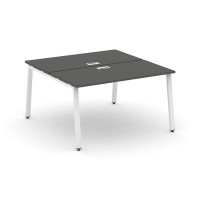 Style Project SN-6A.DRS-003 (Антрацит/Белый металл) Рабочая станция двухсторонняя