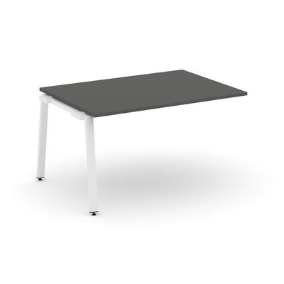 Style Project SN-6A.NSPRG-002.3 (Антрацит/Белый металл) Проходной наборный элемент переговорного стола