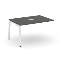 Style Project SN-6A.NSPRG-004 (Антрацит/Белый металл) Проходной наборный элемент переговорного стола