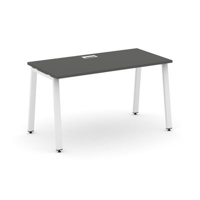 Style Project SN-6A.SP-023 (Антрацит/Белый металл) Стол письменный