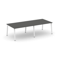 Style Project SN-6A.SPRG-043.3 (Антрацит/Белый металл) Стол переговорный