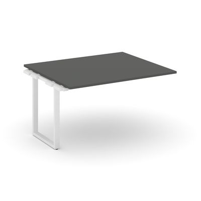 Style Project SN-6O.NSPRG-034.3 (Антрацит/Белый металл) Проходной наборный элемент переговорного стола