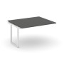Style Project SN-6O.NSPRG-034.3 (Антрацит/Белый металл) Проходной наборный элемент переговорного стола
