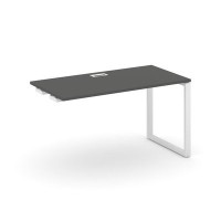 Style Project SN-6O.OPRS-003 (Антрацит/Белый металл) Стол приставка к опорным элементам