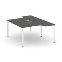 Style Project SN-6P.DRPA-002 (Антрацит/Белый металл) Рабочая станция эргономичная