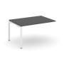 Style Project SN-6P.NSPRG-004.3 (Антрацит/Белый металл) Проходной наборный элемент переговорного стола