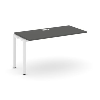 Style Project SN-6P.ONRS-004 (Антрацит/Белый металл) Проходной наборный элемент