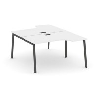 Style Project SN-4A.DRPA-022 (Белый/Антрацит металл) Рабочая станция эргономичная