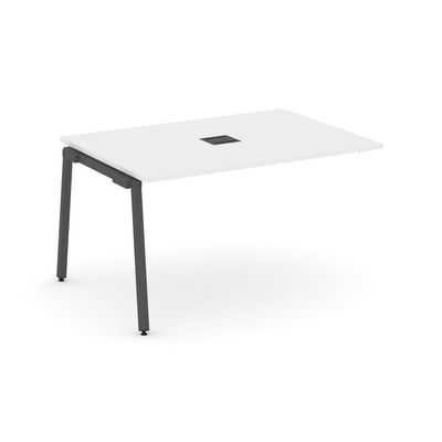 Style Project SN-4A.NSPRG-001 (Белый/Антрацит металл) Проходной наборный элемент переговорного стола