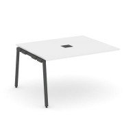 Style Project SN-4A.NSPRG-033 (Белый/Антрацит металл) Проходной наборный элемент переговорного стола