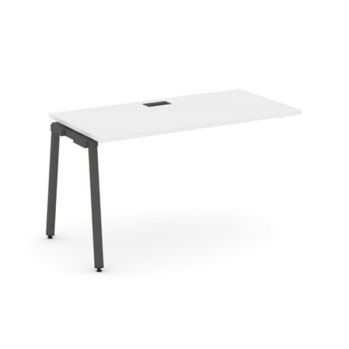 Стайл Проджект SN-4A.ONRS-011 (Белый/Антрацит металл) Проходной наборный элемент
