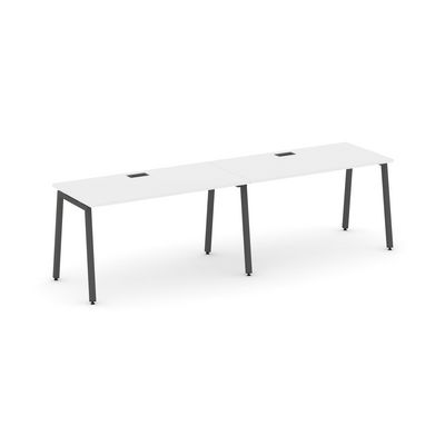 Style Project SN-4A.ORS-012 (Белый/Антрацит металл) Рабочая станция односторонняя