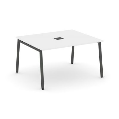 Style Project SN-4A.SPRG-032 (Белый/Антрацит металл) Стол переговорный