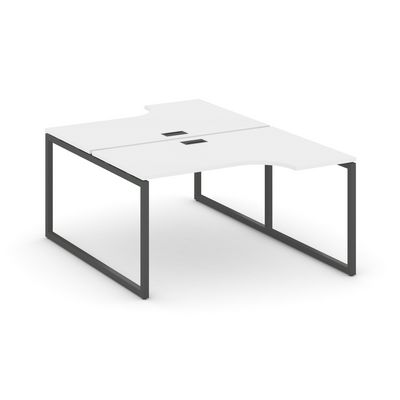 Style Project SN-4O.DRPA-001 (Белый/Антрацит металл) Рабочая станция эргономичная