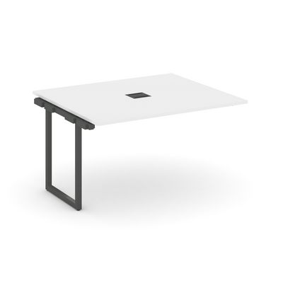 Style Project SN-4O.NSPRG-032 (Белый/Антрацит металл) Проходной наборный элемент переговорного стола