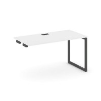 Style Project SN-4O.OPRS-012 (Белый/Антрацит металл) Стол приставка к опорным элементам