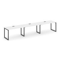 Style Project SN-4O.ORS-052 (Белый/Антрацит металл) Рабочая станция односторонняя