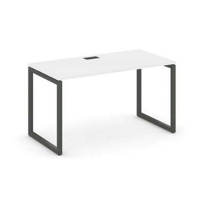 Style Project SN-4O.SP-024 (Белый/Антрацит металл) Стол письменный