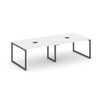 Style Project SN-4O.SPRG-044 (Белый/Антрацит металл) Стол переговорный