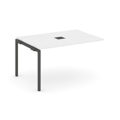 Style Project SN-4P.NSPRG-003 (Белый/Антрацит металл) Проходной наборный элемент переговорного стола