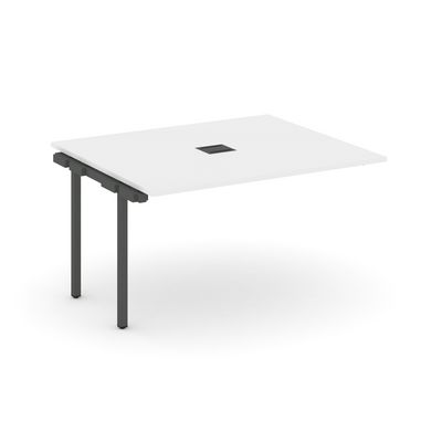 Style Project SN-4P.NSPRG-032 (Белый/Антрацит металл) Проходной наборный элемент переговорного стола