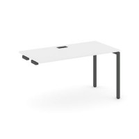 Style Project SN-4P.OPRS-001 (Белый/Антрацит металл) Стол приставка к опорным элементам