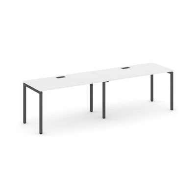 Style Project SN-4P.ORS-004 (Белый/Антрацит металл) Рабочая станция односторонняя