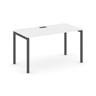 Style Project SN-4P.SP-001 (Белый/Антрацит металл) Стол письменный