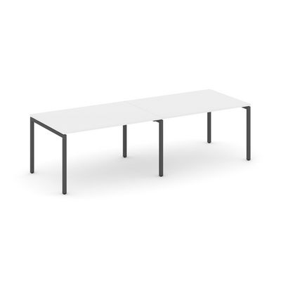 Style Project SN-4P.SPRG-012.3 (Белый/Антрацит металл) Стол переговорный