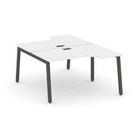 Style Project SN-5A.DRPA-001 (Белый/Антрацит металл) Рабочая станция эргономичная