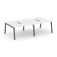 Style Project SN-5A.DRS-051 (Белый/Антрацит металл) Рабочая станция двухсторонняя