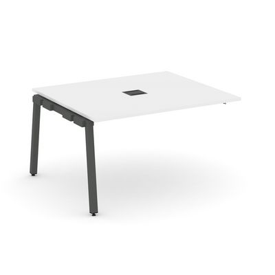 Style Project SN-5A.NSPRG-032 (Белый/Антрацит металл) Проходной наборный элемент переговорного стола