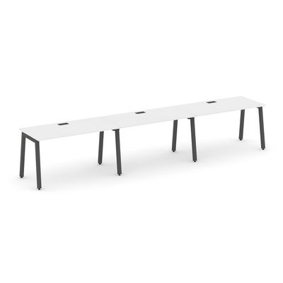 Style Project SN-5A.ORS-051 (Белый/Антрацит металл) Рабочая станция односторонняя