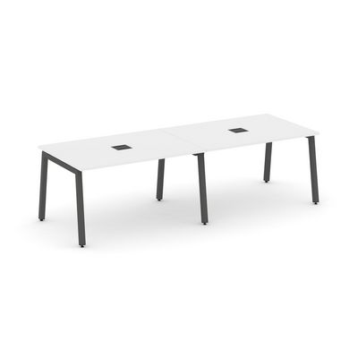 Style Project SN-5A.SPRG-013 (Белый/Антрацит металл) Стол переговорный