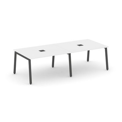 Style Project SN-5A.SPRG-044 (Белый/Антрацит металл) Стол переговорный