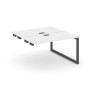Style Project SN-5O.DPRS-024 (Белый/Антрацит металл) Стол приставка к опорным элементам