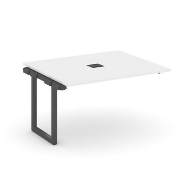 Style Project SN-5O.NSPRG-032 (Белый/Антрацит металл) Проходной наборный элемент переговорного стола