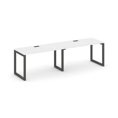 Style Project SN-5O.ORS-001 (Белый/Антрацит металл) Рабочая станция односторонняя