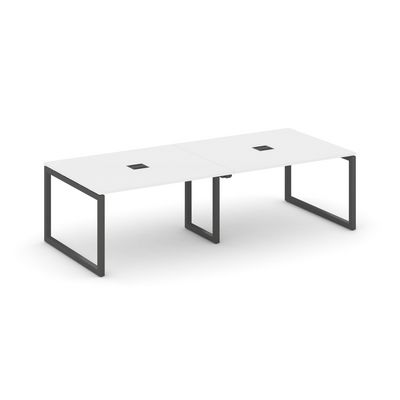 Style Project SN-5O.SPRG-044 (Белый/Антрацит металл) Стол переговорный