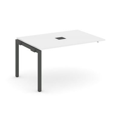 Style Project SN-5P.NSPRG-002 (Белый/Антрацит металл) Проходной наборный элемент переговорного стола