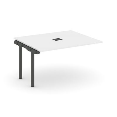 Style Project SN-5P.NSPRG-032 (Белый/Антрацит металл) Проходной наборный элемент переговорного стола