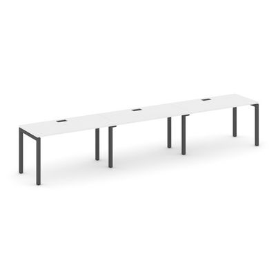 Style Project SN-5P.ORS-041 (Белый/Антрацит металл) Рабочая станция односторонняя