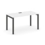 Style Project SN-5P.SP-022 (Белый/Антрацит металл) Стол письменный