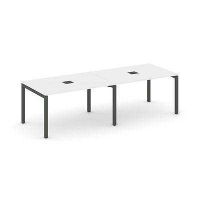 Style Project SN-5P.SPRG-012 (Белый/Антрацит металл) Стол переговорный