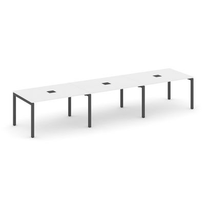 Style Project SN-5P.SPRG-024 (Белый/Антрацит металл) Стол переговорный