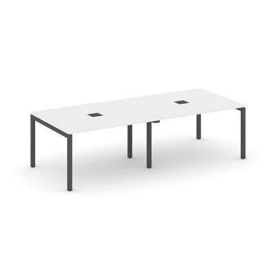 Style Project SN-5P.SPRG-044 (Белый/Антрацит металл) Стол переговорный