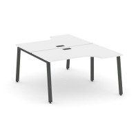 Style Project SN-6A.DRPA-001 (Белый/Антрацит металл) Рабочая станция эргономичная