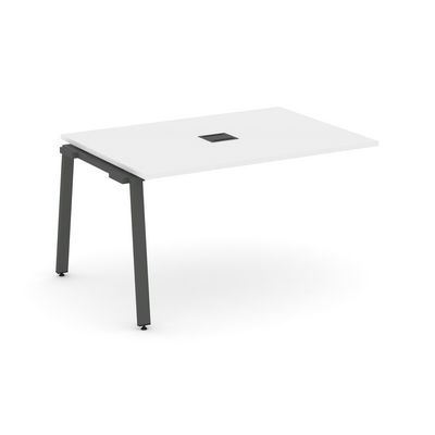 Style Project SN-6A.NSPRG-004 (Белый/Антрацит металл) Проходной наборный элемент переговорного стола