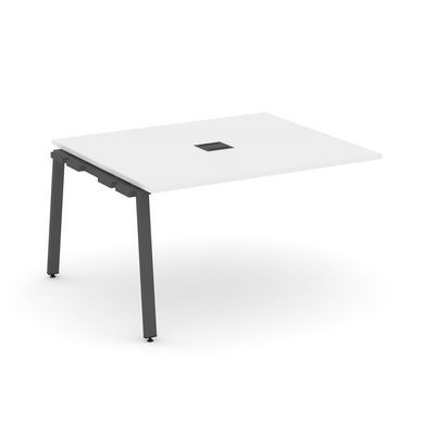 Style Project SN-6A.NSPRG-032 (Белый/Антрацит металл) Проходной наборный элемент переговорного стола