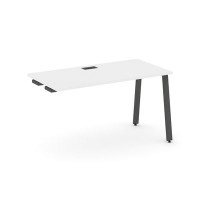 Style Project SN-6A.OPRS-002 (Белый/Антрацит металл) Стол приставка к опорным элементам